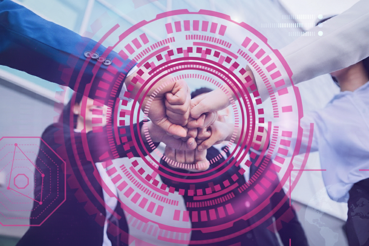 Mujer demostrando beneficios de outsourcing de talento